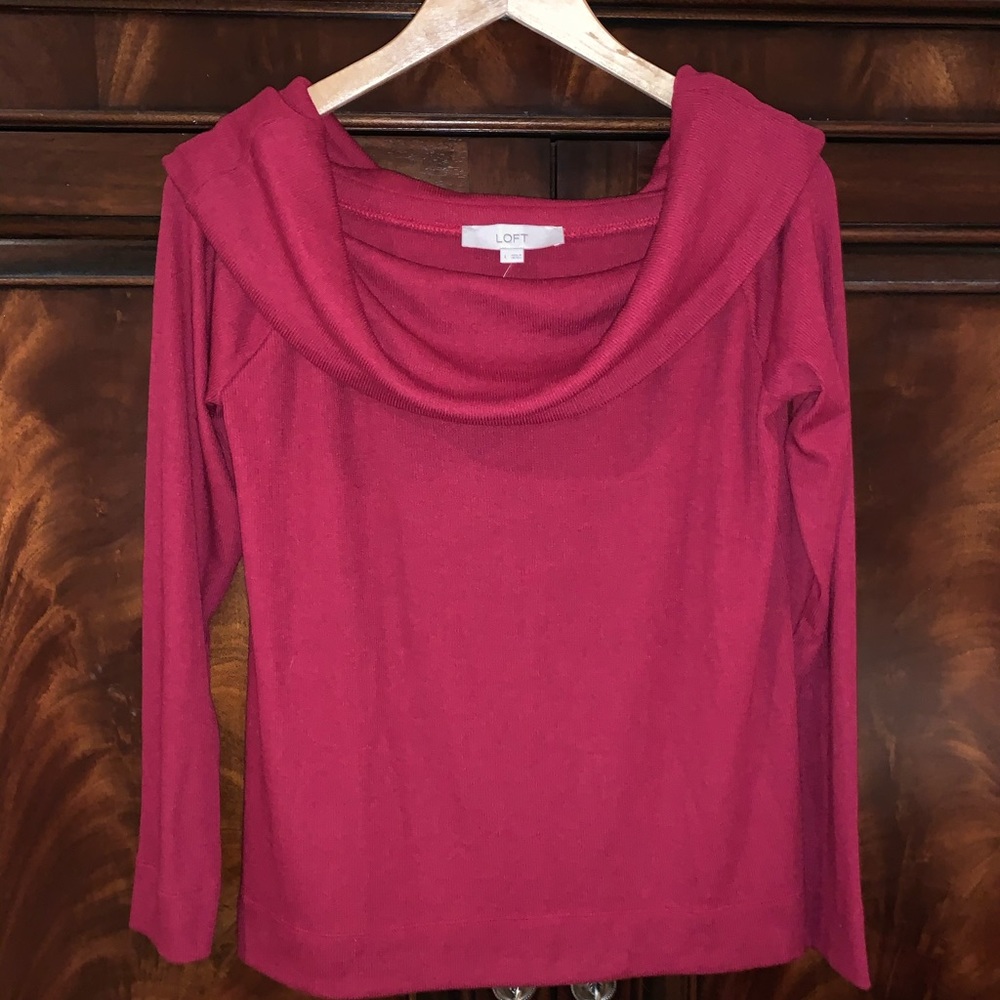 Brand New Loft Off the shoulder sweater